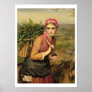 Fern Gatherer Poster