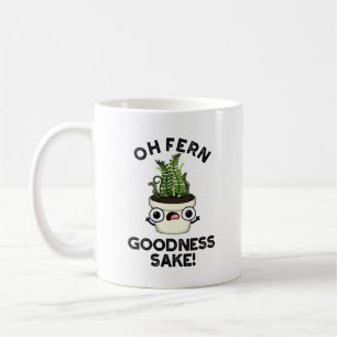 Fern Godhet Sake Funny Plant Pun Kaffemugg