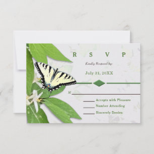 Fern Greens Tiger Shallow Butterfly RSVP OSA Kort