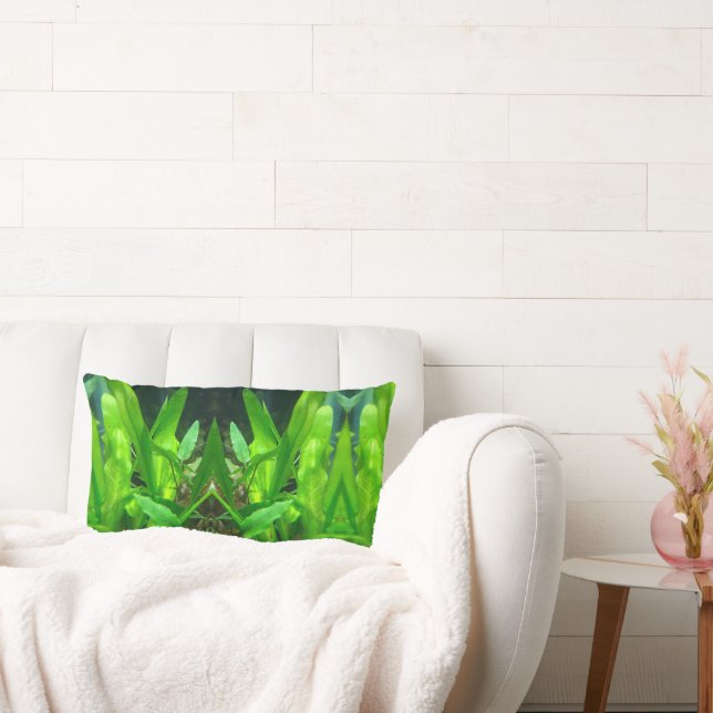 Fern Grove 2- Inomhusbomullsluss Lumbarkudde (Soffa)