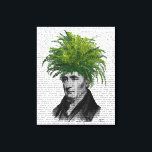Fern Head Plant Head Canvastryck<br><div class="desc">Mode och</div>