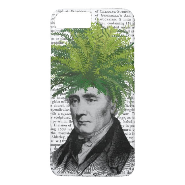 Fern Head Plant Head Case-Mate iPhone Skal (Baksida)