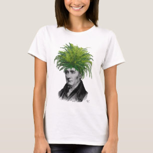 Fern Head Plant Head Tee Shirt