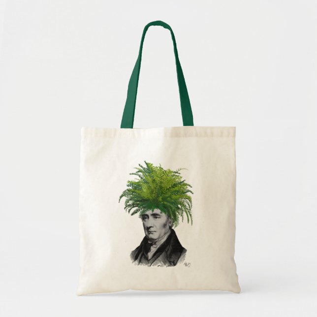 Fern Head Plant Head Tygkasse (Framsidan)