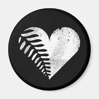 Fern Heart-Mörken Magnet