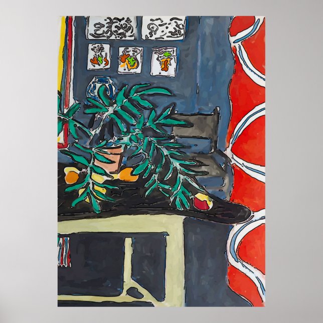 Fern i Pot Poster (Framsidan)