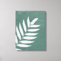 "Fern in Stillness" - en minimalistisk vit Fern Lö