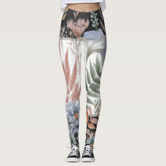fern löv artisticpastel piml leggings