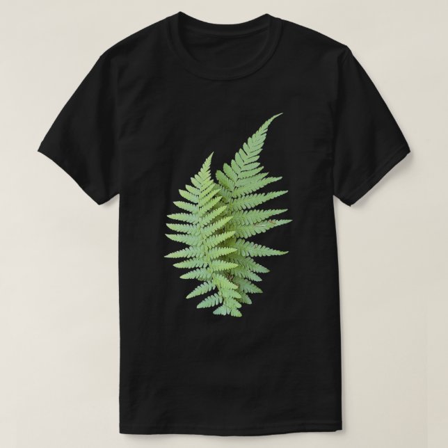 Fern Löv Botanical Art för Vår och hösten Gr T Shirt (Design framsida)