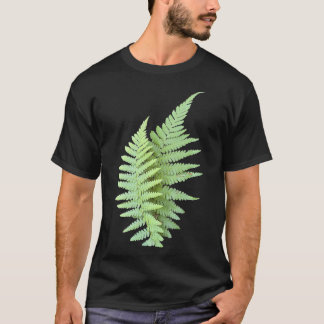 Fern Löv Botanical Art för Vår och hösten Gr T Shirt