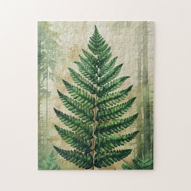 Fern Löv Botanical Pussel (Vertikal)