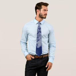 Fern Löv Struktur Sketch White Blue Slips