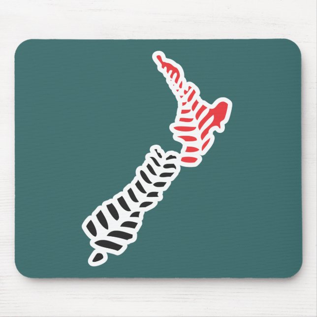 Fern NZ 5 Mousepad Musmatta (Framsidan)