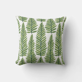 Fern Pattern – Elegant Botanical Leaf Design Kudde