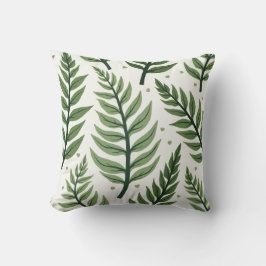 Fern Pattern – Elegant Botanical Leaf Design Kudde
