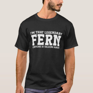 Fern Personal Namn Women Girl Funny Fern T Shirt