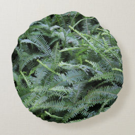 Fern Pillow Rund Kudde