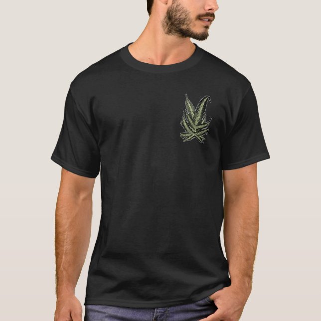 Fern Pocket Placement T Shirt (Framsida)