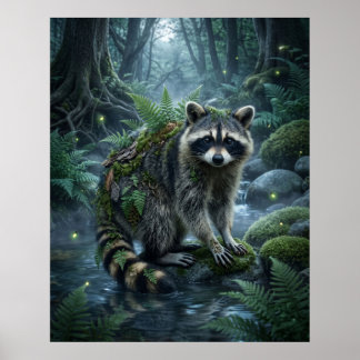 Fern Raccoon Skogsmischief översätts till: Fern Tv Poster