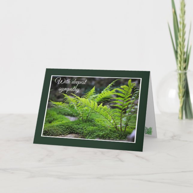 Fern Sympathy Kort (Framsida)