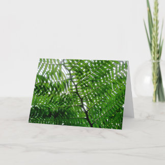 Fern Träd Note Card Kort