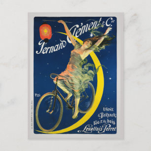 Fernand Clément & Cie Bicycles Vintage affisch Vykort