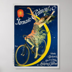 Fernand Clément & Cie Cyklar Vintage Affisch