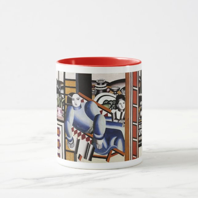 Fernand Léger, 1922, La femme et l'enfant, Modern Mugg (Center)