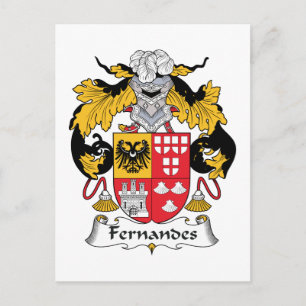 Fernandes Family Crest Vykort