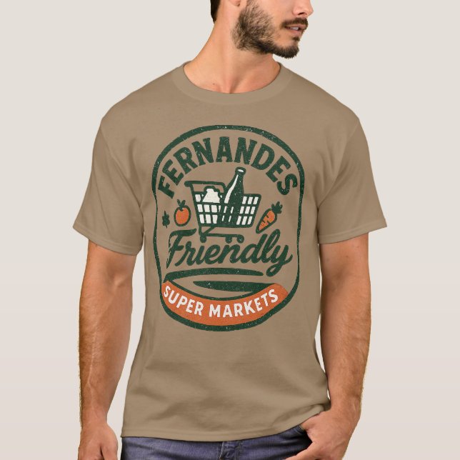 Fernandes Supermarket T Shirt (Framsida)