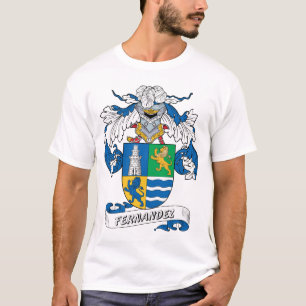 Fernandez familjvapensköld tee shirt
