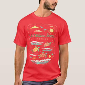 Fernandina Beach FL Cute Beach Vacation Sea Turtle T Shirt