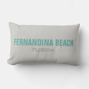 Fernandina Beach Florida Beach Dekorativ kudde