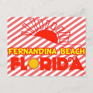 Fernandina Beach, Florida Vykort