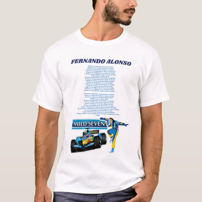Fernando Alonso F1 Renault t-shirt (Framsida)