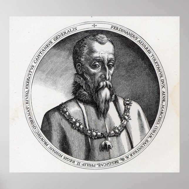 Fernando Alvarez de Toledo, 3:e Duke av Alba Poster (Framsidan)