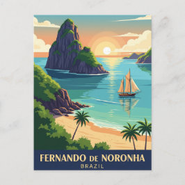 Fernando de Noronha Brasilien Vykort