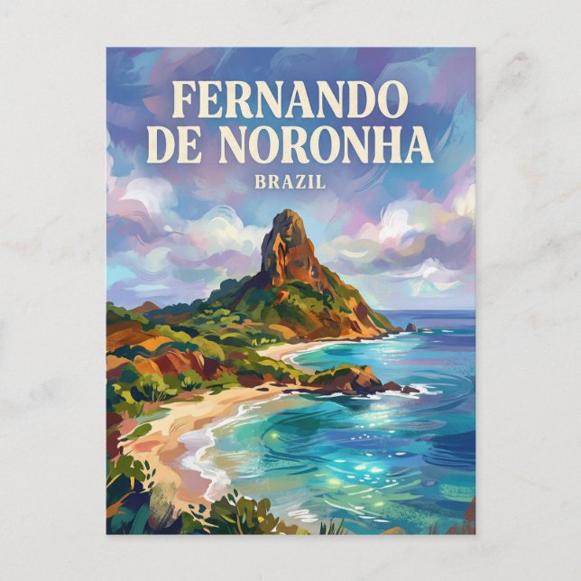 Fernando de Noronha Brasilien Vykort (Framsida)