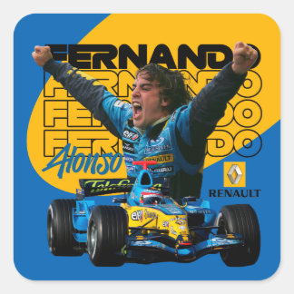 Fernando Fyrkantigt Klistermärke