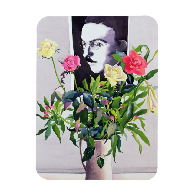 Fernando Pessoa Magnet (Vertikal)