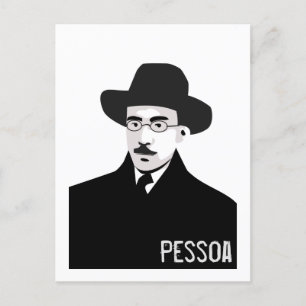 Fernando Pessoa Postcard Vykort