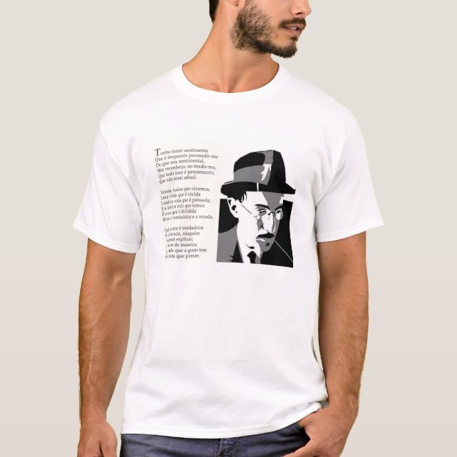 Fernando Pessoa T-shirt (Framsida)