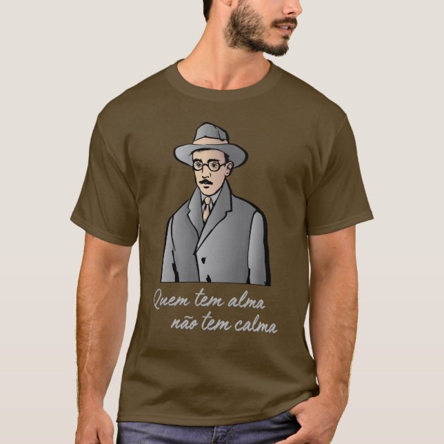 Fernando Pessoa T Shirt (Framsida)