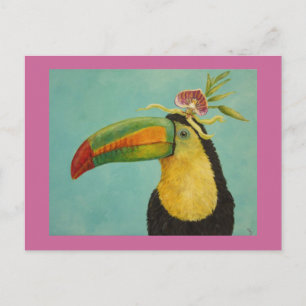 Fernando the toucan vycard vykort