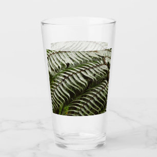Fernfransar II Mörkgrön natur Glaskopp