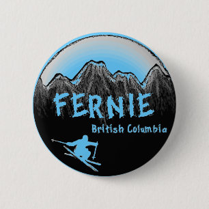 Fernie British Columbia Kanada skidar Knapp
