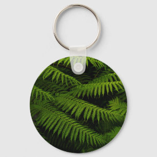 Ferns - finbildsfoto nyckelring