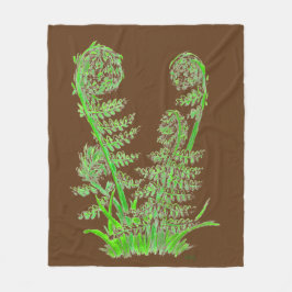 Ferns Fleecefilt