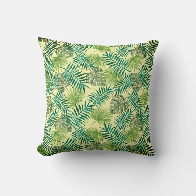 Ferns & Handflatan - 2 ser ut i 1 Kudde (Framsida)