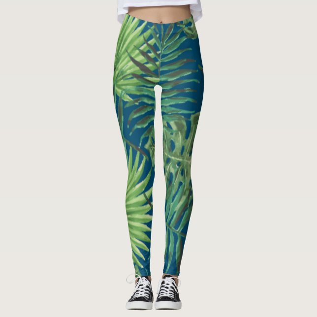 Ferns & Handflatan Leggings (Framsida)